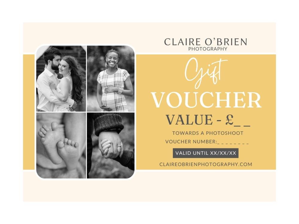 Claire O’Brien Photography £50 gift voucher